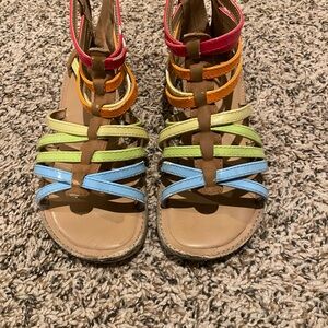 Tucker + Tate Multicolor Strappy Sandals